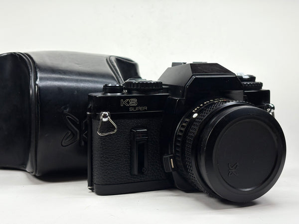 For sale: Sears KSX Super Film Camera with a 50mm lens.