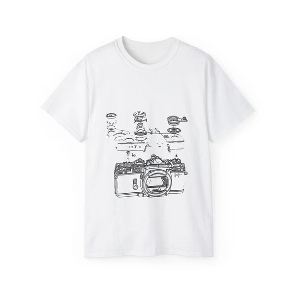 Camera diagram Unisex Ultra cotton t-shirt Grey