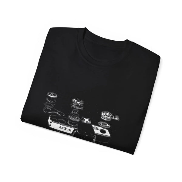 Camera diagram Unisex Ultra cotton t-shirt black