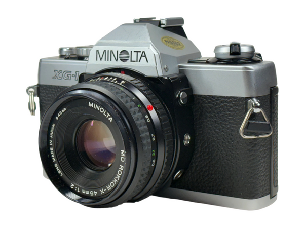 Minolta XG-1 side