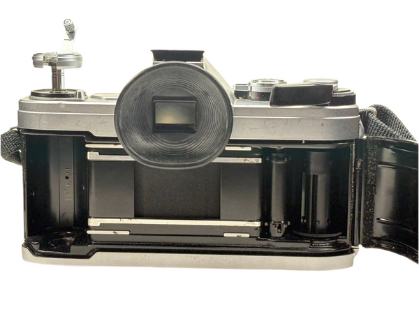 Canon AT-1 35mm SLR film camera with 50mm lens