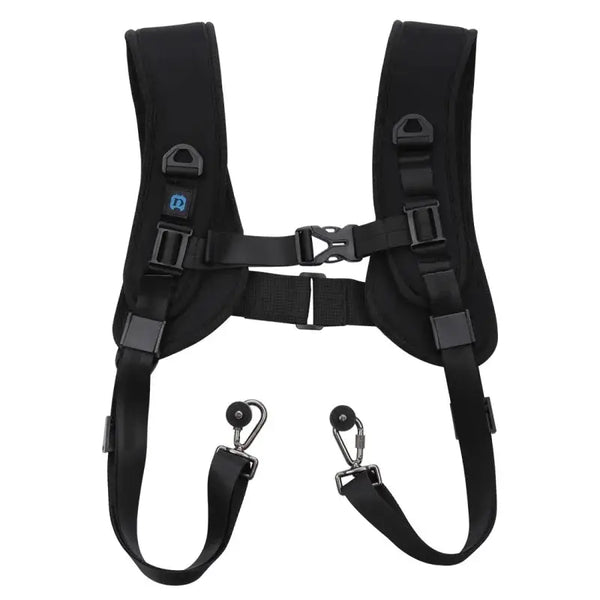 Double camera strap - front