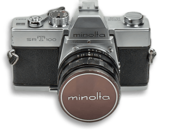 Minolta SRT-100 with 55mm 1.8 lens