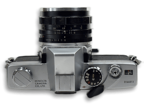 Minolta SRT-100 with 55mm 1.8 lens