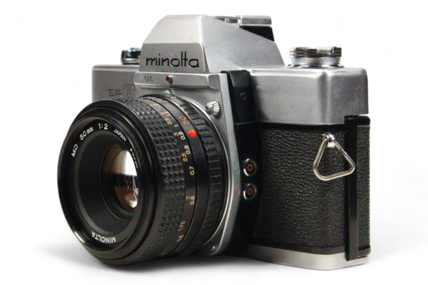 Minolta SRT-100 with 50mm 1:2 lens