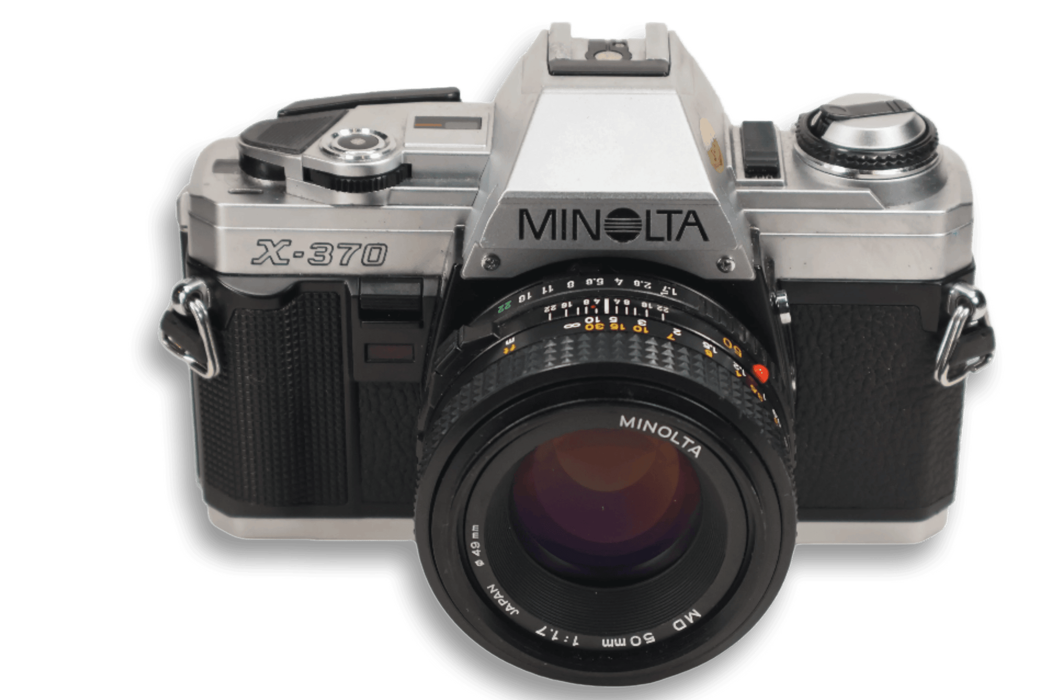 Minolta X-370 front
