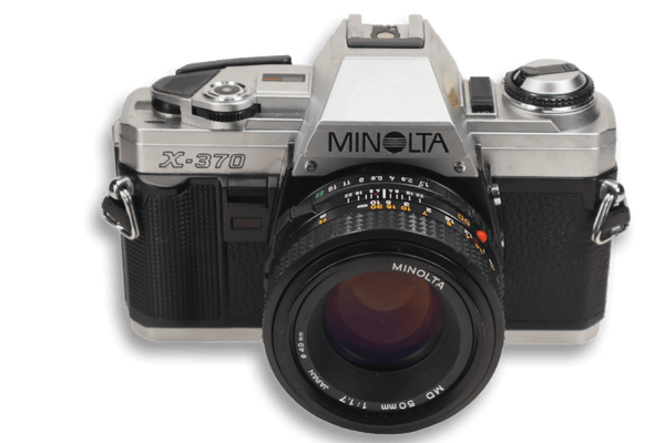 Minolta X-370 front