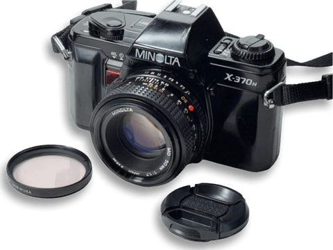 Minolta X- 370 / 50mm lens - Film Camera 