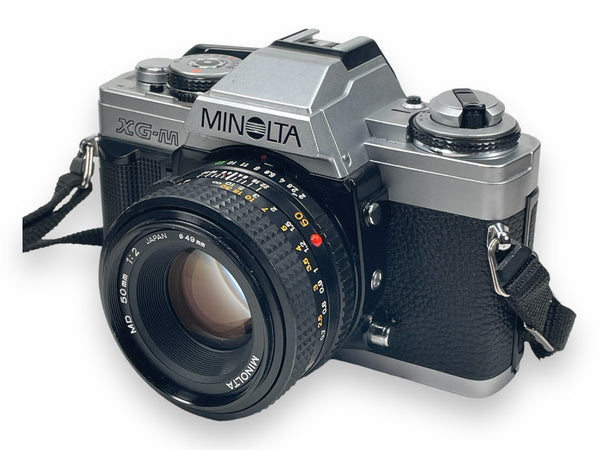 Minolta XG-M with 50mm 1.7 lens.