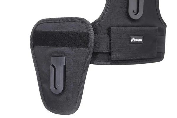 Dual camera harness - holster clip