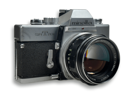 Minolta SRT 201 W/ 58mm 1.4 lens