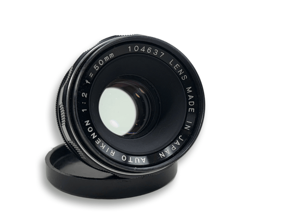 Rikenon 50mm f1:2, M42 mount (screw mount)