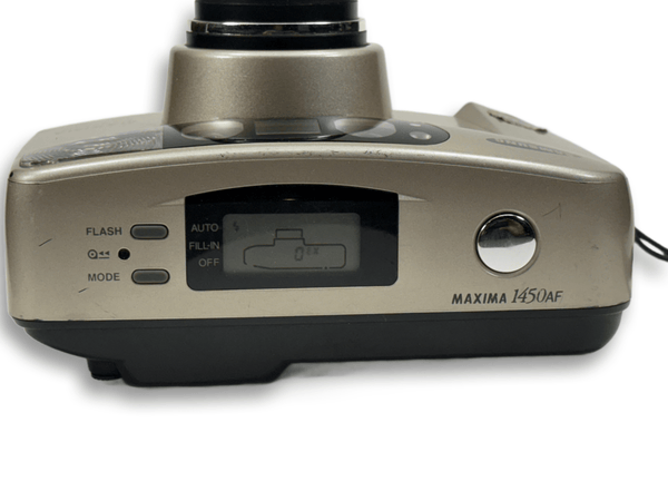 Samsung Maxima point and shoot 35mm film camera with auto focus and zoom.