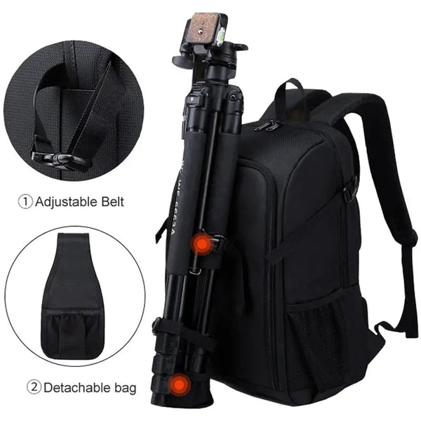 Camera backpack - back