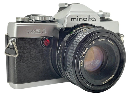 a camera with a lens attached to it